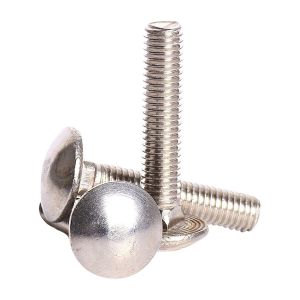 M8 X 16 FULLY THREADED CARRIAGE BOLT DIN 603 A4 STAINLESS STEEL