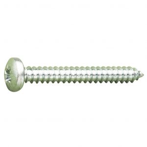 4.2 X 45 AB POZI PAN SELF TAP SCREW SCREW ZINC & CLEAR (1.3/4 X 8)