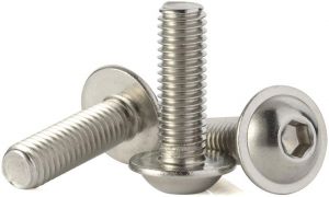 M3-0.50x8 SOC FLANGE BUTTON SCREWS 10.9 ZINC CR+3