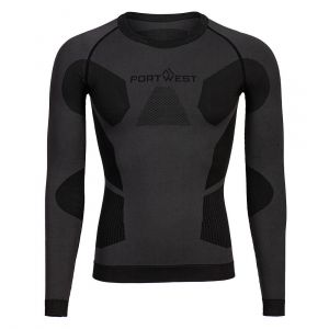 MEN'S DYNAMIC AIR BASELAYER TOP CHARCOAL