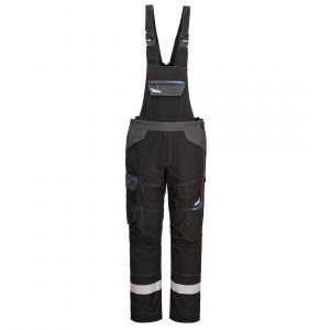 MEN'S MODAFLAME WORK FR BIB AND BRACE BLACK