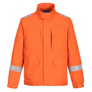 MEN'S BIZFLAME WORK LIGHTWEIGHT STRETCH PANELLED FLAME RESISTANT JACKET