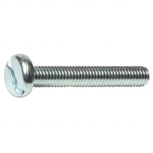 M3 X 8 MS SLT PAN MACHINE SCREW ZINC PLATED DIN 85